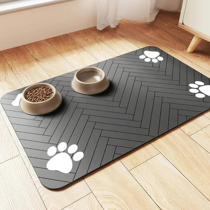 DRYPAW – Saugfähige Futtermatte