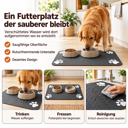 DRYPAW – Saugfähige Futtermatte